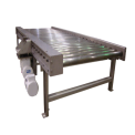 20 Feet Motor SS Roller Conveyor Systems