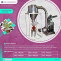 20 Hp Red Chilli Grinding Machine, 100 Kg/hr