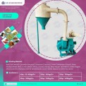20 Hp Red Chilli Grinding Machine, 100 Kg/hr