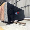 20 mm Rajasthan Ocean Black Majestic Granite Slab