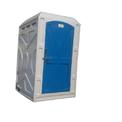 Blue FRP Portable Western Toilet