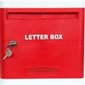 White ABS Letter Box