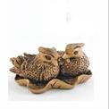 Double Duck Decorative Statue