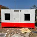 Red And White Office Container
