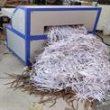 Bank Record Shredder Machine, Strip-Cut