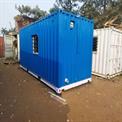 Mild Steel Attached Washroom Office Container