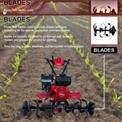 6.5 Hp Petrol Power Weeder, 200 kg/hr