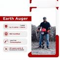 52cc Earth Auger 1 Man Operated