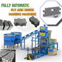 FULLY AUTOMATIC 8 CAVITY FLY ASH BRICK MAKING MACHINE