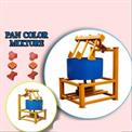 Designer Tiles Colour Pan Mixer Machine