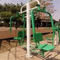 Outdoor Gym Double Chest Press