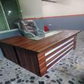 Wooden L Shaped Office Table
