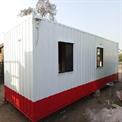 Steel M S Febricated Office Cabin