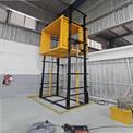 Hydraulic double mast goods lift