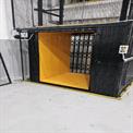 Hydraulic double mast goods lift
