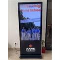 Touch screen digitalized floor standee 50 inch