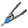 Two-hand riveter 530 mm, five interchangeable nosepieces, max 6.4 mm - Hogert germany