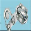 A Type GI U Clamp inch Size- ( 6 MM )