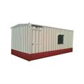 Color Coated GI Portable Office Cabin