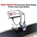 Sonic industries Industrial Automatic Batch Coding Machine 2 in 1