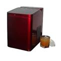 Ice Cube Machine 14 Kg Bullet Shape Portable Red