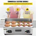 Electric Griddle Plate Plain Top 4.4Kw