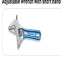 HT1P562 Adjustable wrench with short handle