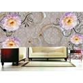 Modern 3D Flower Wallpaper