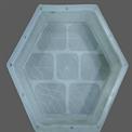Hexagon Silicone Plastic Mould