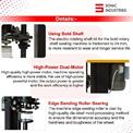 Sonic Industries Semi Auto Tin Capper Machine | Efficient and Reliable Tin Capping Solution for Medium-Scale Production