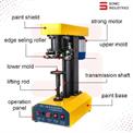 Sonic Industries Semi Auto Tin Capper Machine | Efficient and Reliable Tin Capping Solution for Medium-Scale Production
