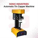 Sonic Industries Semi Auto Tin Capper Machine | Efficient and Reliable Tin Capping Solution for Medium-Scale Production