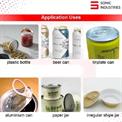 Sonic Industries Semi Auto Tin Capper Machine | Efficient and Reliable Tin Capping Solution for Medium-Scale Production