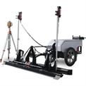 laser screed machine for concrete