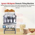 Sonic Industries 4-Head Granule Filling Machine 50g-3kg – High-Capacity Multi-Head Filler for Precise Bulk Granule Dispensing