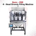 Sonic Industries 4-Head Granule Filling Machine 50g-3kg – High-Capacity Multi-Head Filler for Precise Bulk Granule Dispensing