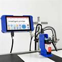 Sonic Industries online batch coding printer with 12 inch conveyor