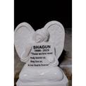 Angel stone sculpture 18 inch