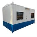 Rectangular steel portable cabin