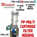 PP Multi Cartridge Filter Housing