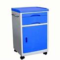 Stainless Steel Hospital Bedside Locker, Polished
