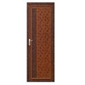 Lever Opening Polished Brown Maple Indiana Doors, For Interior