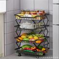 Mild Steel Fruit Basket Trolley, Size/Dimension: Available