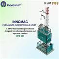 Fixed Passenger Cum Material Hoist, For Construction