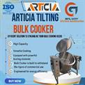 Capacity: 50 Litre LPG Articia Tilting Bulk Cooker, For Industrial