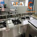 Stainless Steel ARTICIA Live Dosa Counters, For Restaurant