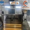 Stainless Steel ARTICIA Fast Food Cart, Load Capacity: 200 kg