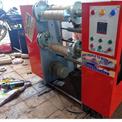 Semi-Automatic Mini Cello Tape Slitting Rewinding With Manual Paper Core Cutter Machine
