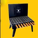 Briefcase Barbeque Grill