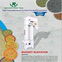 2-5 HP Stainless Steel S S Bucket Elevator, For Industrial, Capacity: 4-35 TPH